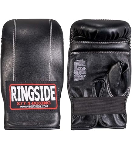 TK Boxing Gladiators - Bag Mitt Gloves (Black, M) : Amazon.sg